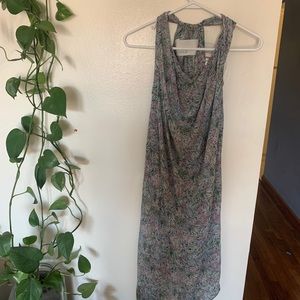 yigal azrouel silk tank style dress